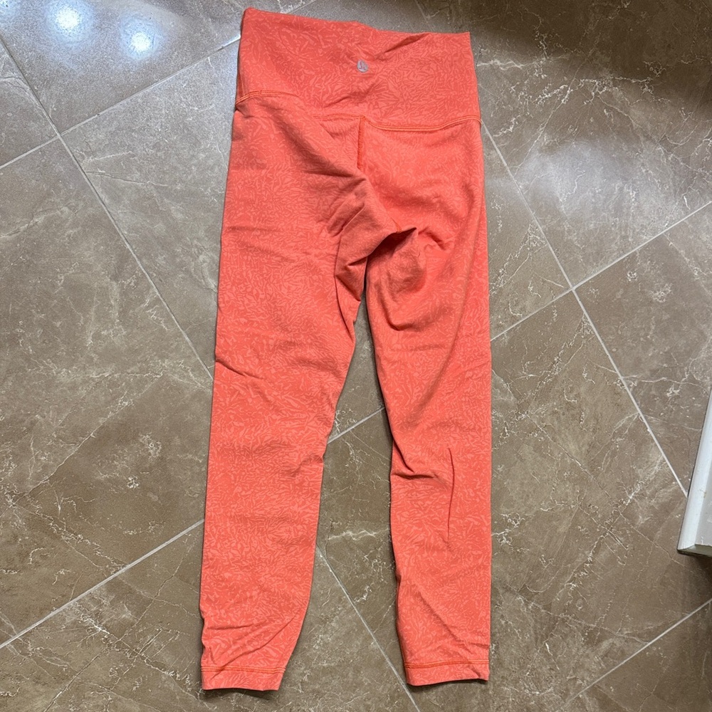 Lululemon Athletica Coral Leggings